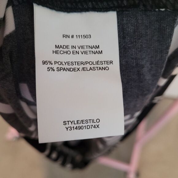 Luxology Black and White Dress Size 2X - Picture 5 of 5